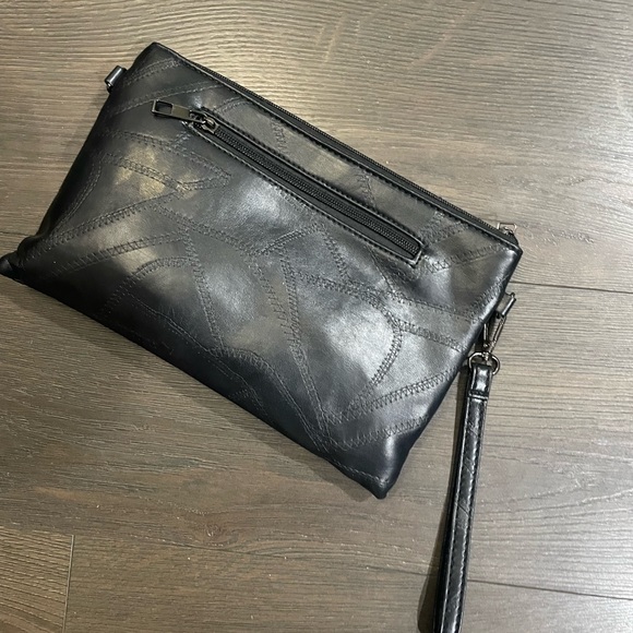 Cute Black Wristlet.  This can hold your phone and a small wallet. - Picture 2 of 2